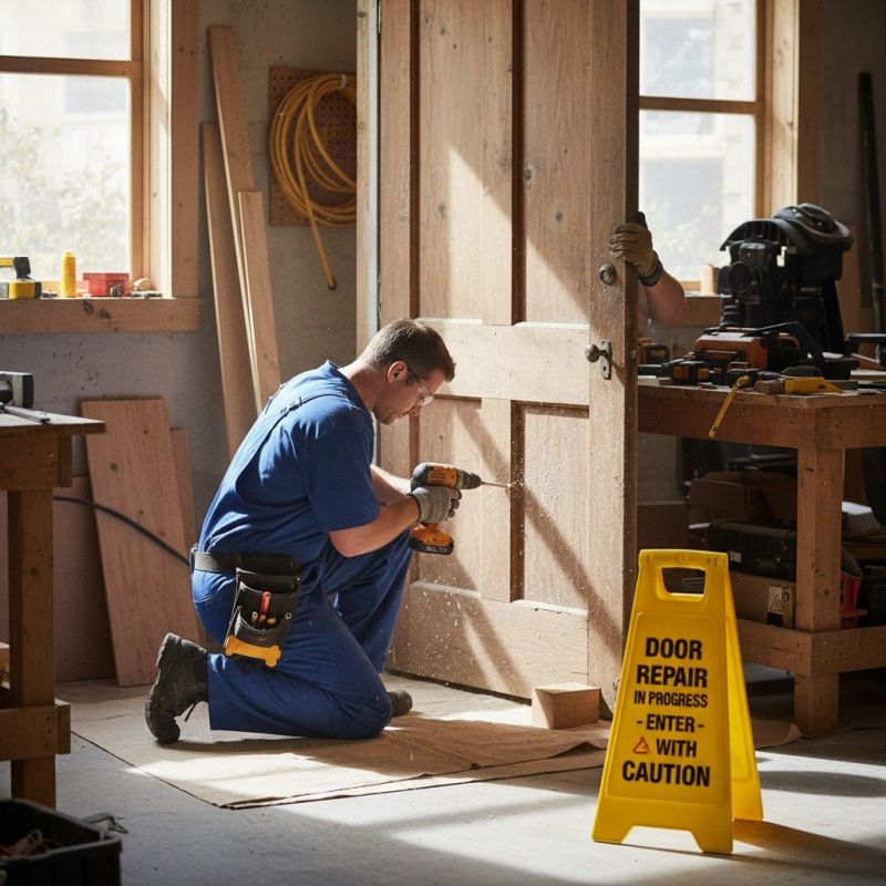 Rotting Door Repair in Conroe, TX
