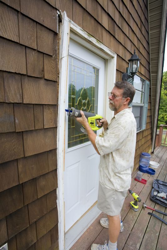 Refinished Front Door